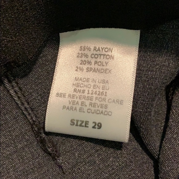 Black Legging with Side Zipper - Picture 3 of 4